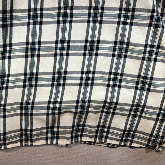 Lauren Ralph Lauren Womens Plaid Button Up Shirt Size XL Long Sleeve Flannel Y2K - Picture 12 of 12